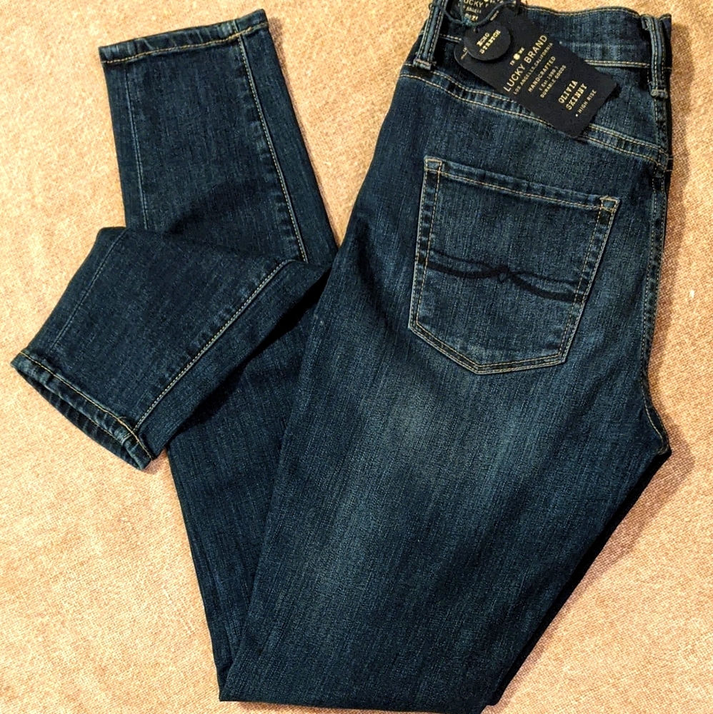 Lucky Brand High Rise Olivia Skinny Jeans